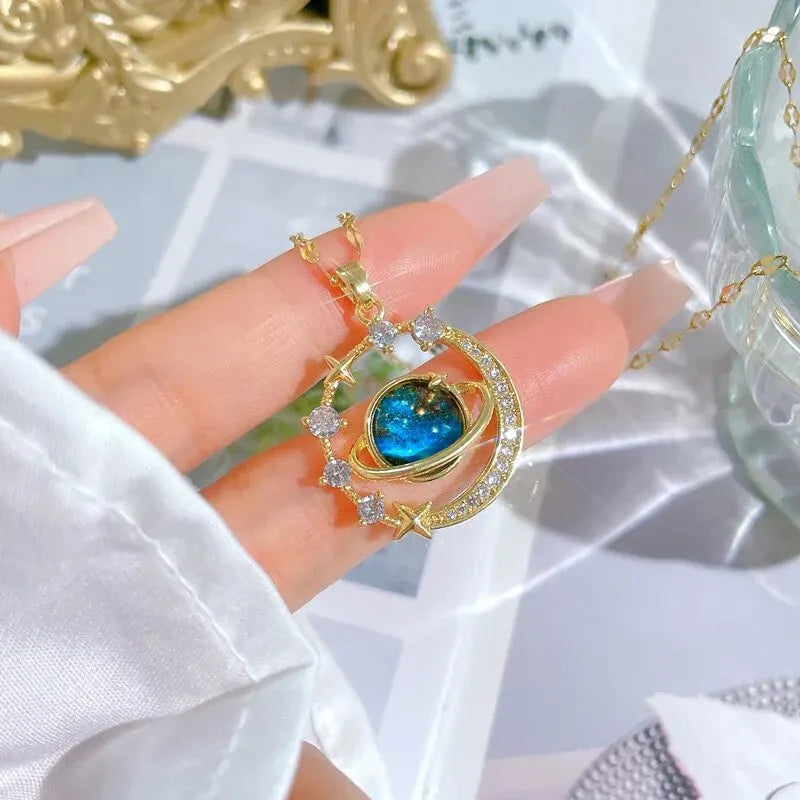 Exquisite Starry Sky Planet Light Luxurious Temperament Gorgeous