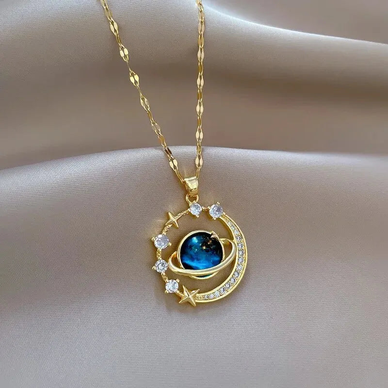 Exquisite Starry Sky Planet Light Luxurious Temperament Gorgeous